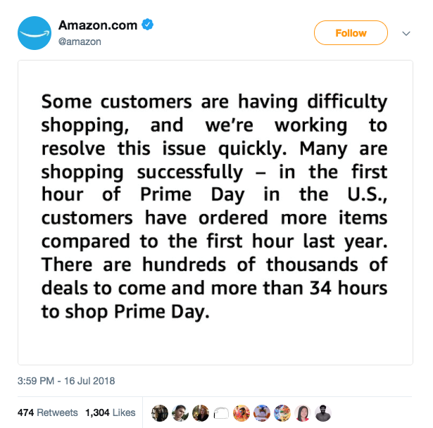 Amazon Prime Day a bust