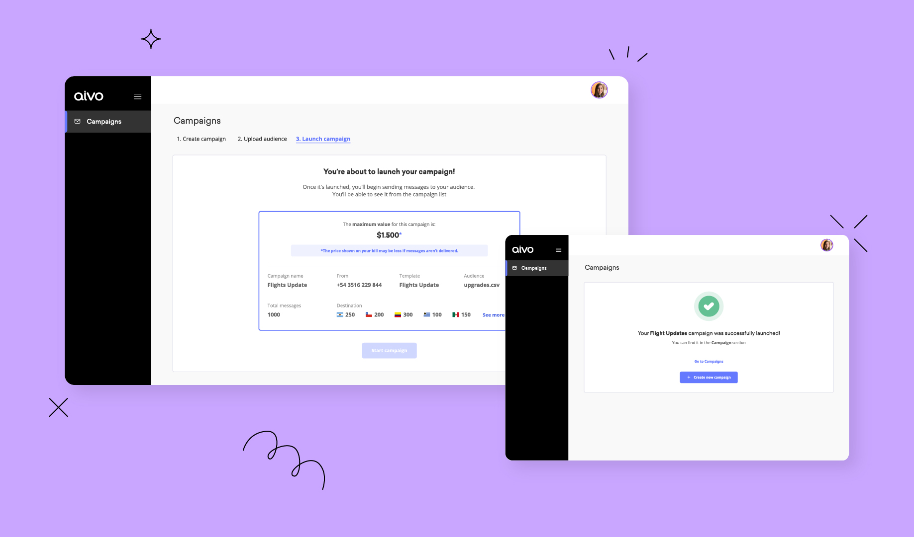 Aivo | Whastapp Negocios con Engage
