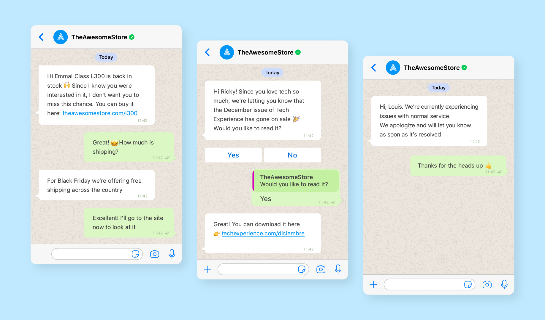 Aivo | Whastapp Negocios con Engage